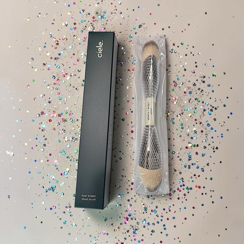 CIELE The Blush Brush Double Sided Makeup Brush MSRP $32